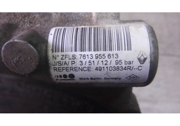 Насос гідропідсилювача керма (ГУР) Renault 1.2 16V, 491103834R, 7613955613